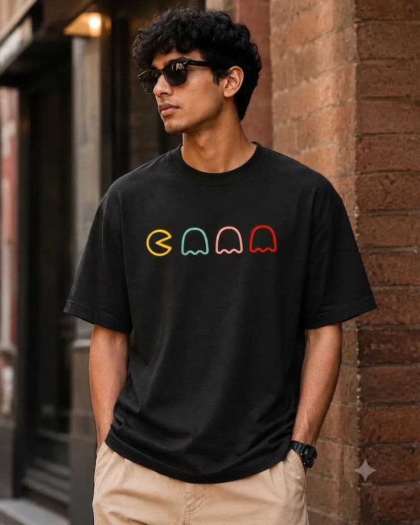 PAC-MOOD 200 GSM Drop Shoulder T-Shirt